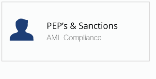 PEPs and sanctions AML checks